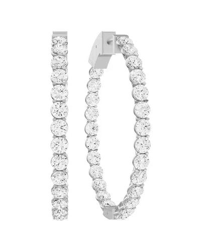 LAB GROWN DIAMONDS DNU 14K 4.00 CT. TW. LAB-GROWN DIAMOND EARRINGS