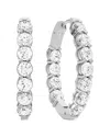 Lab Grown Diamonds 14k 4.00 Ct. Tw. Lab-grown Diamond Earrings In Metallic