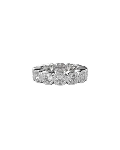 Lab Grown Diamonds 14k 4.00 Ct. Tw. Lab-grown Diamond Ring In Metallic
