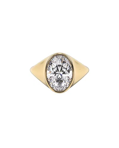 Lab Grown Diamonds 14k 4.00 Ct. Tw. Lab-grown Diamond Ring In Gold