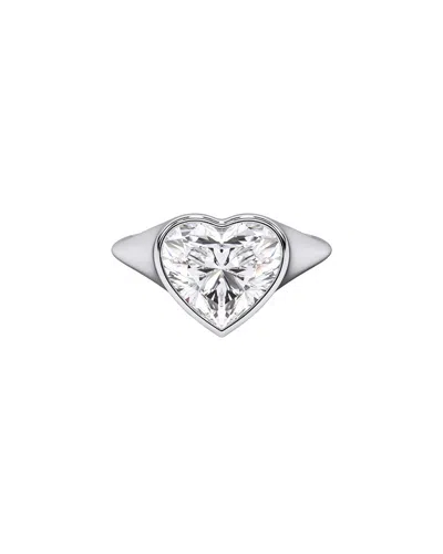 Lab Grown Diamonds 14k 4.00 Ct. Tw. Lab-grown Diamond Ring In Metallic