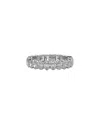 Lab Grown Diamonds 14k 4.00 Ct. Tw. Lab-grown Diamond Ring In Silver