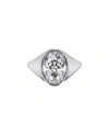 Lab Grown Diamonds 14k 4.00 Ct. Tw. Lab-grown Diamond Ring In Silver