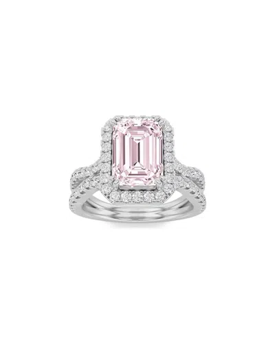 Lab Grown Diamonds 14k 4.00 Ct. Tw. Lab-grown Diamond Ring In Silver
