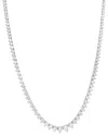 Lab Grown Diamonds 14k 4.00 Ct. Tw. Lab-grown Diamond Riviera Necklace