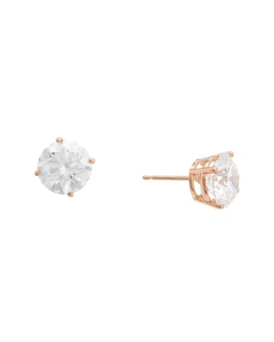 Lab Grown Diamonds 14k 4.00 Ct. Tw. Lab-grown Diamond Studs In Gold