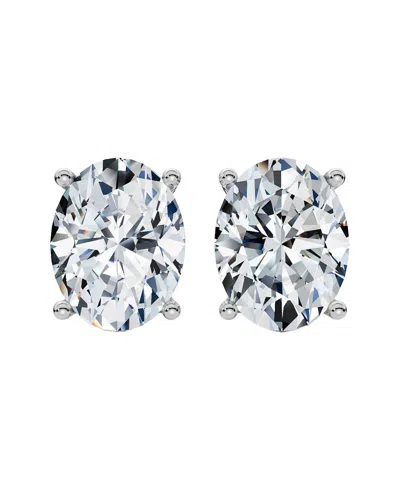 Lab Grown Diamonds 14k 2.00 Ct. Tw. Lab-grown Diamond Studs In Metallic