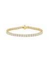Lab Grown Diamonds 14k 10.00 Ct. Tw. Lab-grown Diamond Tennis Bracelet