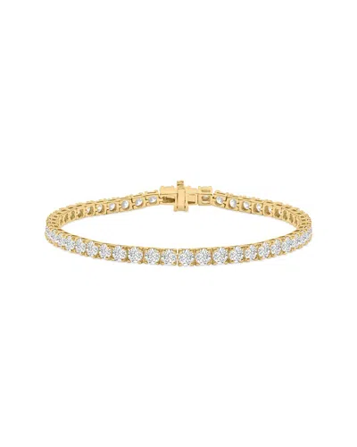 LAB GROWN DIAMONDS 14K 4.00 CT. TW. LAB-GROWN DIAMOND TENNIS BRACELET