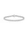 Lab Grown Diamonds 14k 10.00 Ct. Tw. Lab-grown Diamond Tennis Bracelet In White