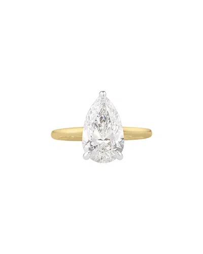 Lab Grown Diamonds 14k 4.01 Ct. Tw. Lab-grown Diamond Ring In Gold
