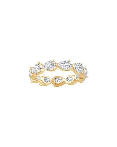 Lab Grown Diamonds 14k 4.03 Ct. Tw. Lab-grown Diamond Eternity Ring In Gold