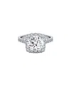 LAB GROWN DIAMONDS 14K 4.10 CT. TW. LAB-GROWN DIAMOND RING