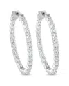Lab Grown Diamonds 14k 4.25 Ct. Tw. Diamond Earring