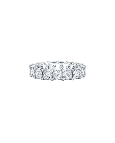 Lab Grown Diamonds 14k 4.25 Ct. Tw. Lab-grown Diamond Ring In Silver