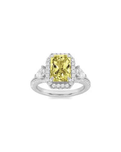 Lab Grown Diamonds 14k 4.25 Ct. Tw. Lab-grown Diamond Ring In Metallic
