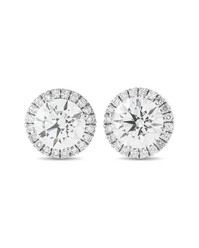 Lab Grown Diamonds 14k 4.40 Ct. Tw. Diamond Earring In White