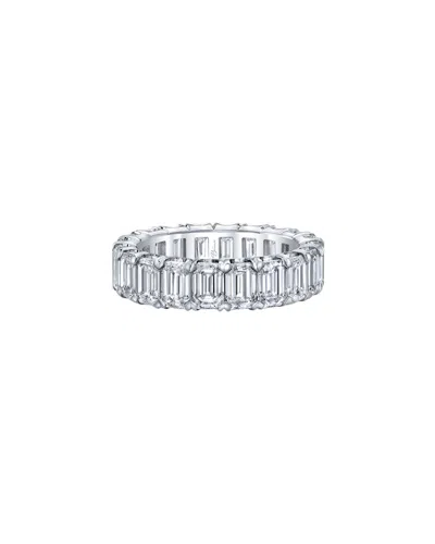 Lab Grown Diamonds 14k 4.40 Ct. Tw. Lab-grown Diamond Ring In Silver
