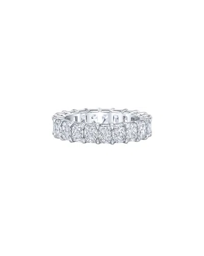 Lab Grown Diamonds 14k 4.41 Ct. Tw. Lab-grown Diamond Ring In Metallic