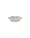 Lab Grown Diamonds 14k Rose Gold 4.60 Ct. Tw. Lab-grown Diamond Ring In Gold