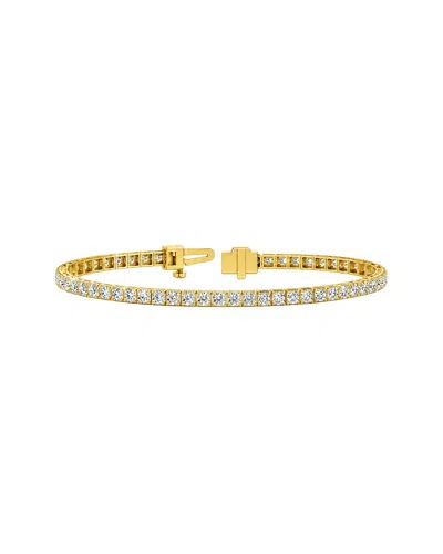 Lab Grown Diamonds 14k 4.60 Ct. Tw. Lab-grown Diamond Tennis Bracelet In White