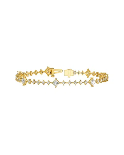 Lab Grown Diamonds 14k 4.69 Ct. Tw. Lab-grown Diamond Tennis Bracelet In White