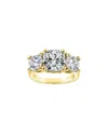 Lab Grown Diamonds 14k 4.80 Ct. Tw. Lab-grown Diamond Ring In Gold