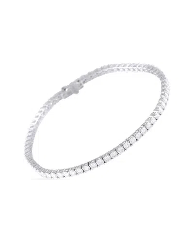 Lab Grown Diamonds 14k 4.85 Ct. Tw. Diamond Bracelet In White