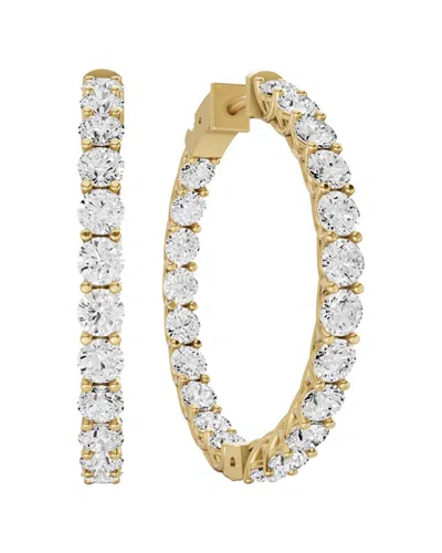 Lab Grown Diamonds 14k 5.00 Ct. Tw. Lab-grown Diamond Earrings In Gold