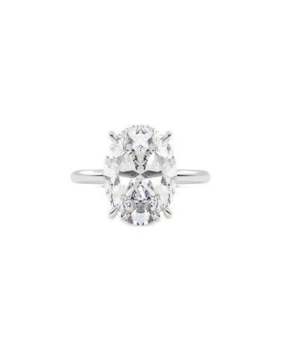 Lab Grown Diamonds 14k 5.00 Ct. Tw. Lab-grown Diamond  Ring In Metallic