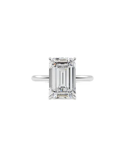 Lab Grown Diamonds 14k 5.00 Ct. Tw. Lab-grown Diamond Ring In Metallic
