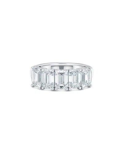 Lab Grown Diamonds 14k 5.00 Ct. Tw. Lab-grown Diamond Ring In Metallic