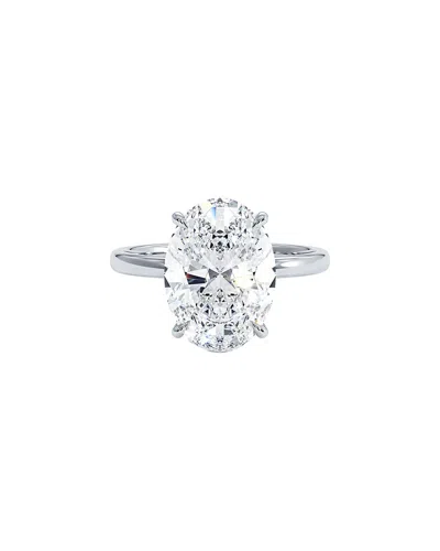 Lab Grown Diamonds 14k 5.00 Ct. Tw. Lab-grown Diamond Ring In Silver