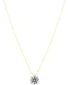 Lab Grown Diamonds 14k 5.00 Ct. Tw. Lab-grown Diamond Solitaire Pendant