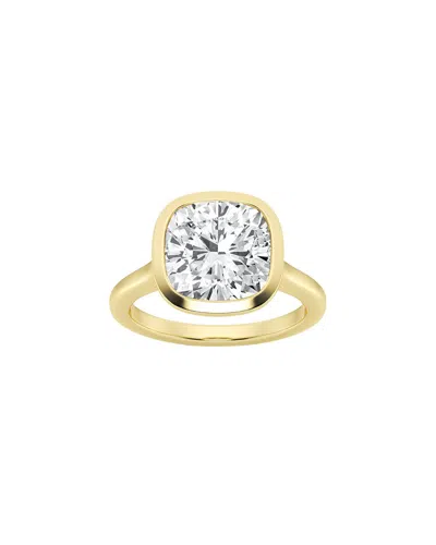 Lab Grown Diamonds 14k 5.00 Ct. Tw. Lab-grown Diamond Solitaire Ring In Gold