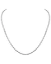 Lab Grown Diamonds 14k 5.00 Ct. Tw. Lab-grown Diamond Straight Line Necklace