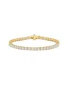 Lab Grown Diamonds 14k 10.00 Ct. Tw. Lab-grown Diamond Tennis Bracelet
