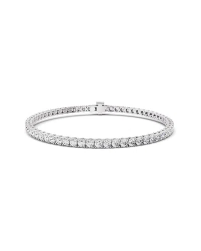 Lab Grown Diamonds 14k 5.00 Ct. Tw. Lab-grown Diamond Tennis Bracelet In Metallic