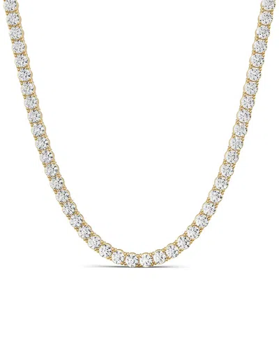 LAB GROWN DIAMONDS 14K 5.00 CT. TW. LAB-GROWN DIAMOND TENNIS NECKLACE