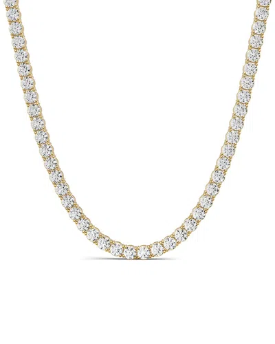LAB GROWN DIAMONDS 14K 5.00 CT. TW. LAB-GROWN DIAMOND TENNIS NECKLACE