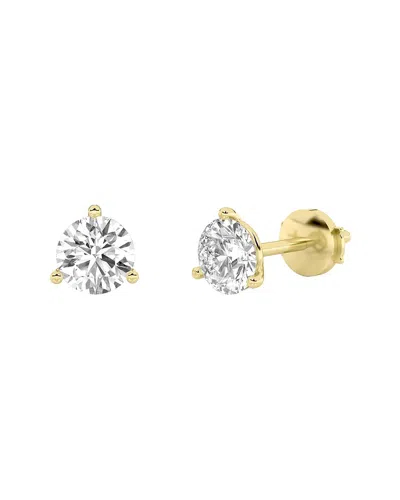 Lab Grown Diamonds 14k 5.00 Ct. Tw. Lab-grown Diamond Earrings In Gold