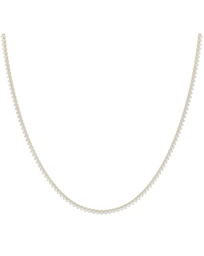 Lab Grown Diamonds 14k 5.00 Ct. Tw. Lab-grown Diamond Necklace In Gold