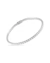 Lab Grown Diamonds 14k 5.10 Ct. Tw. Diamond Bracelet In Metallic