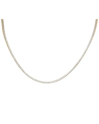 Lab Grown Diamonds 14k 5.16 Ct. Tw. Lab-grown Diamond Necklace In Gold