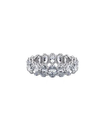 Lab Grown Diamonds 14k 5.30 Ct. Tw. Lab-grown Diamond Eternity Ring In Metallic