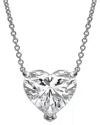 Lab Grown Diamonds 14k 5.50 Ct. Tw. Lab-grown Diamond Heart Pendant