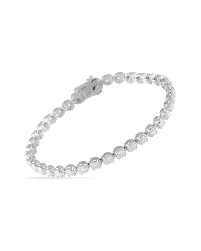 Lab Grown Diamonds 14k 5.90 Ct. Tw. Diamond Bracelet In White
