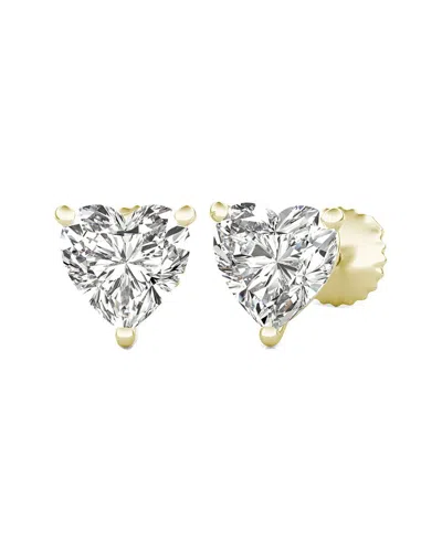Lab Grown Diamonds 14k 6.00 Ct. Tw. Lab-grown Diamond Earrings In Gold