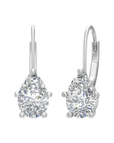 Lab Grown Diamonds 14k 6.00 Ct. Tw. Lab-grown Diamond Earrings In Metallic