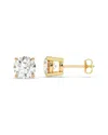 Lab Grown Diamonds 14k 6.00 Ct. Tw. Lab-grown Diamond Earrings In Brown
